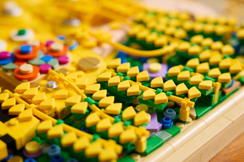 LEGO Art Gustav Klimt Der Kuss 31221