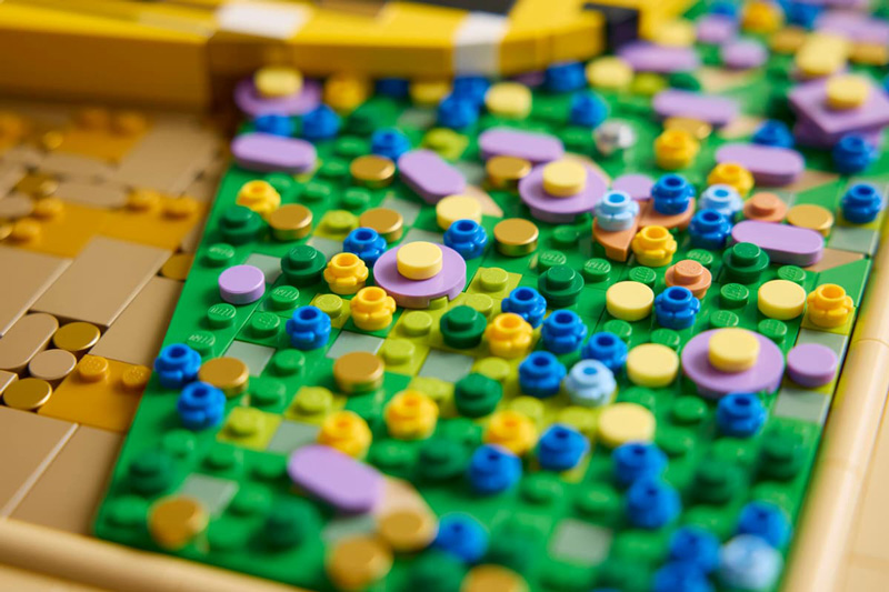 LEGO Art Gustav Klimt Der Kuss 31221
