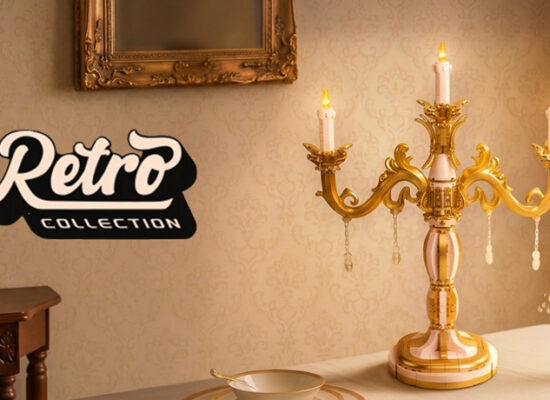 Pantasy Kerzenständer (85057) setzt Retro-Kollektion baubarer Alltagsgegenstände fort Pantasy Kerzenständer (85057) setzt Retro-Kollektion baubarer Alltagsgegenstände fort