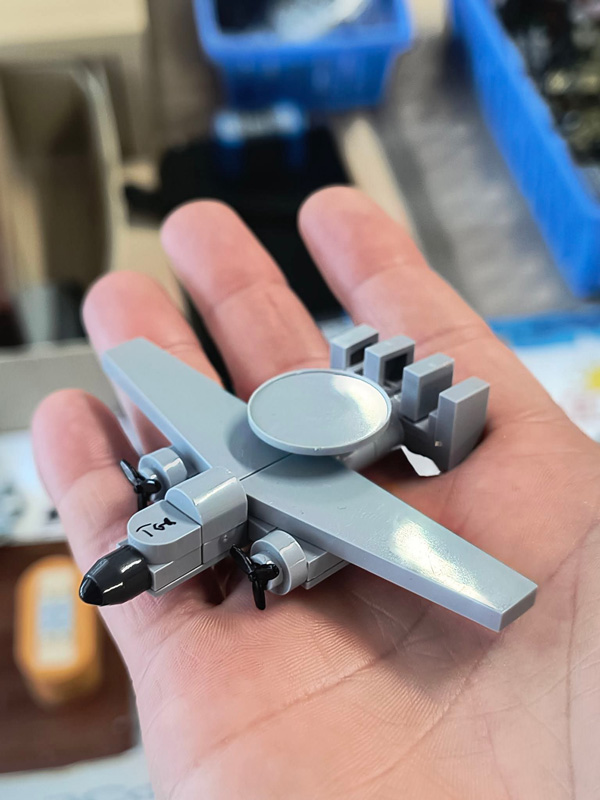 COBI USS Enterprise Aircraft Carrier AWAC