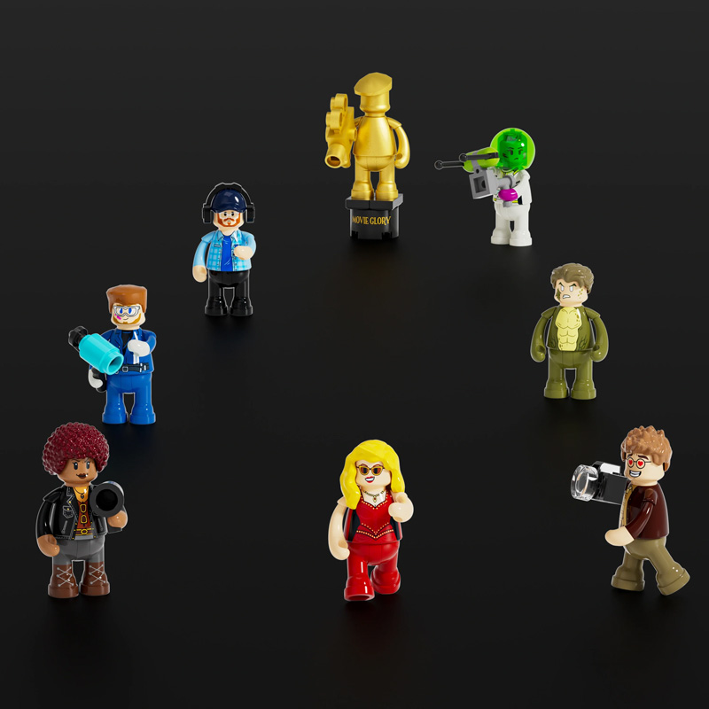Lumibricks 19015 Film Studio Tower Minifiguren