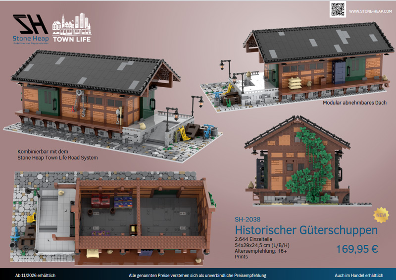Stone Heap Historischer Güterschuppen SH2038