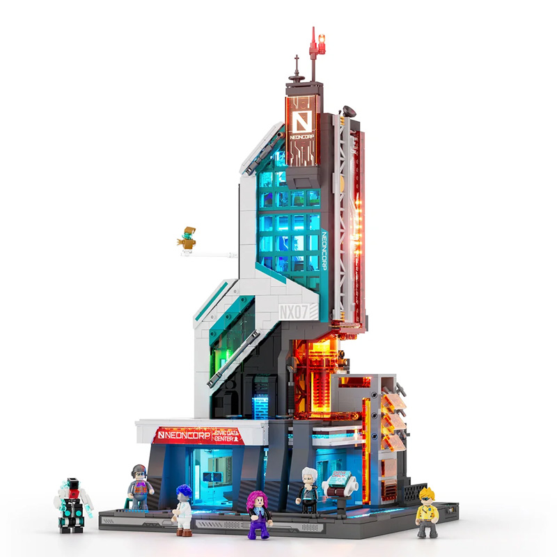 Lumibricks 17011 Neon Tech Tower