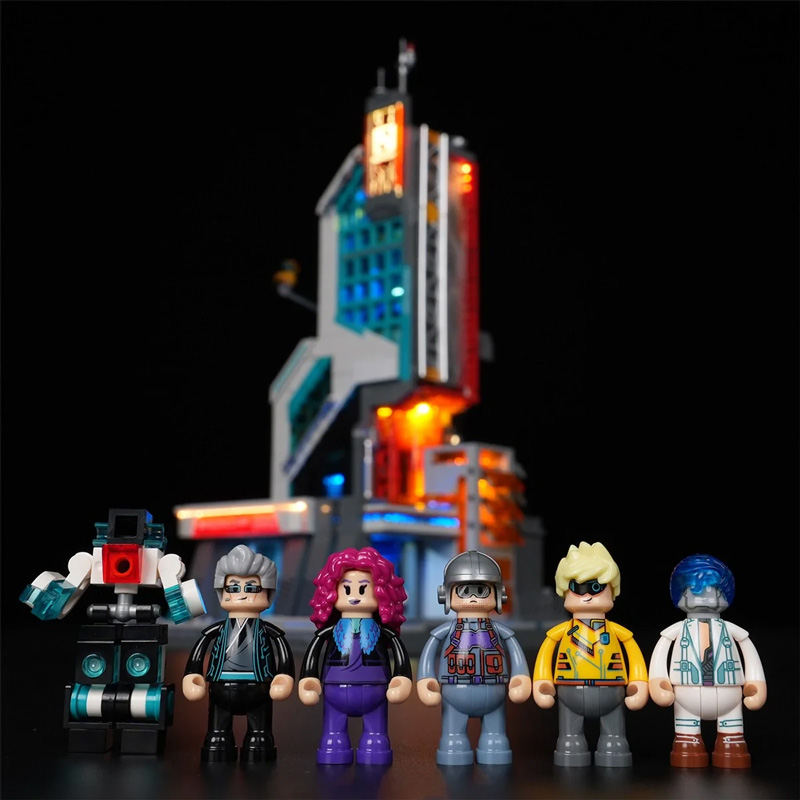 Lumibricks 17011 Neon Tech Tower