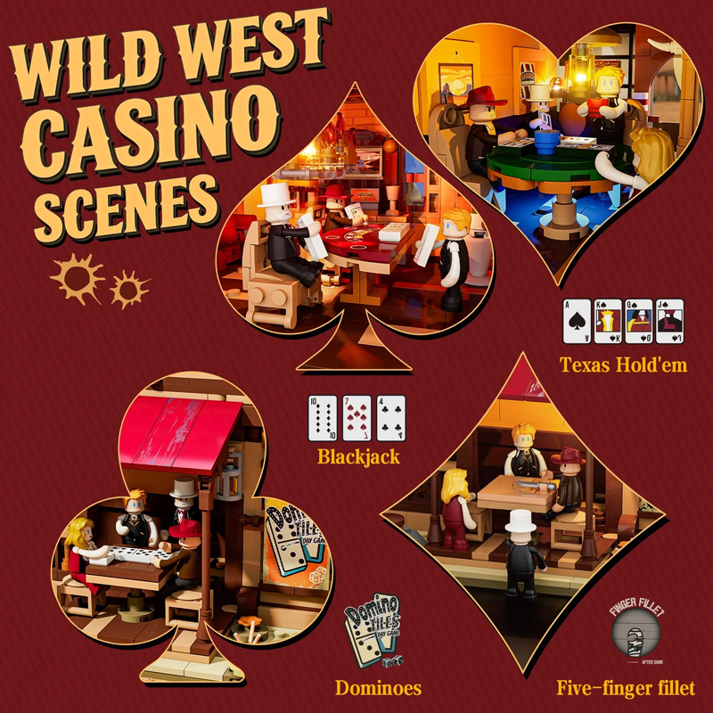 Lumibricks 14019 Fortune Club Saloon 14019