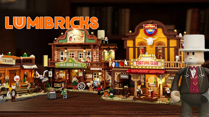 Lumibricks 14019 Fortune Club Saloon 14019 Titel