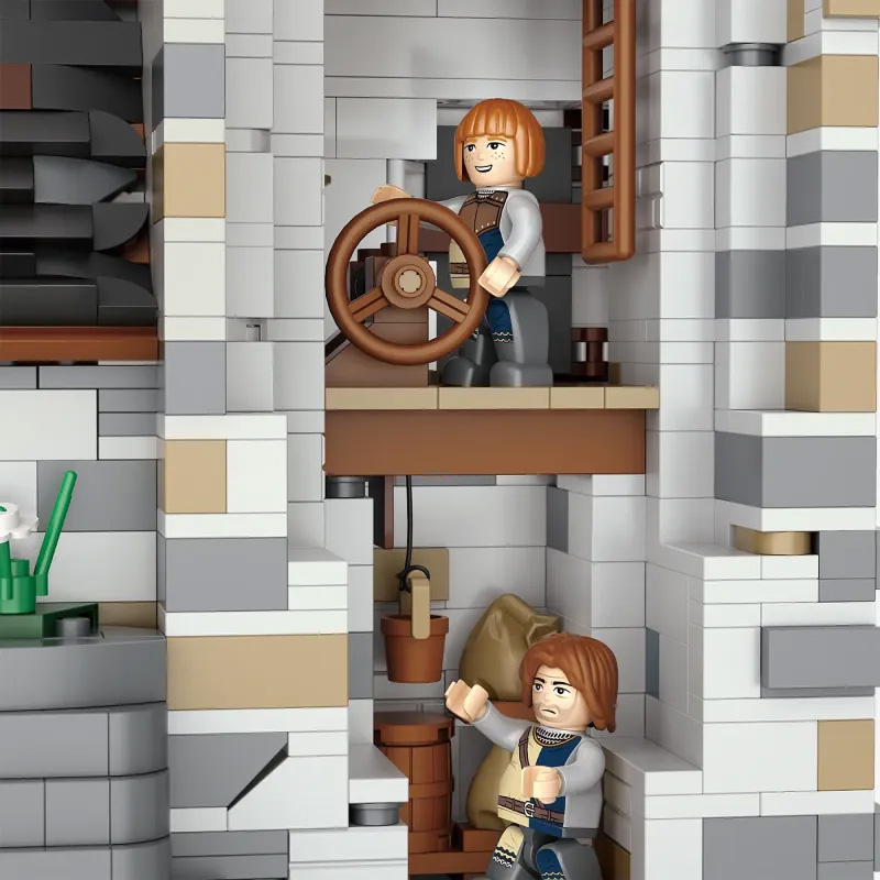 BlueBrixx Burg Blaustein Miniblocks 109124 Erweiterung Bergfried