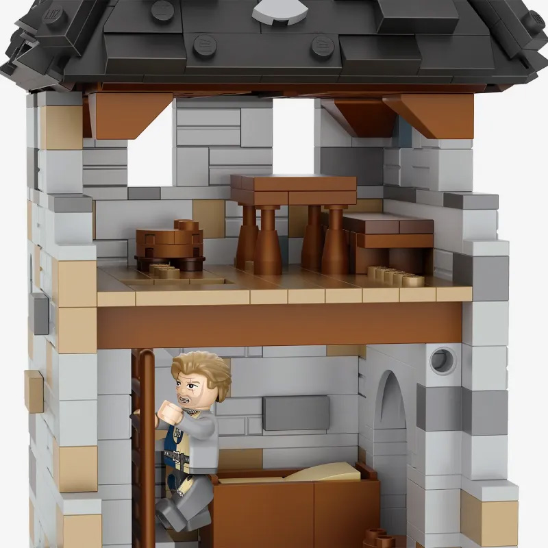 BlueBrixx Burg Blaustein Miniblocks 109124 Erweiterung Bergfried