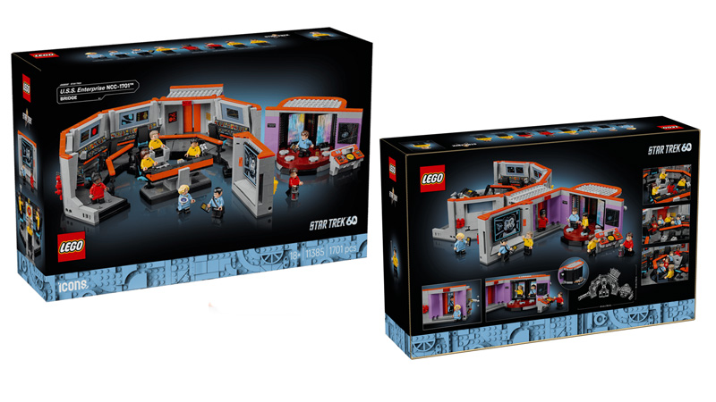 LEGO Star Trek USS Enterrprise Brücke 11385 Box