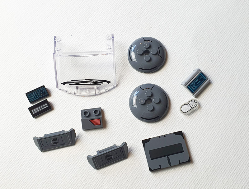 Lumibricks Blade Runner 2049 K's Spinner (23001) Aufbau