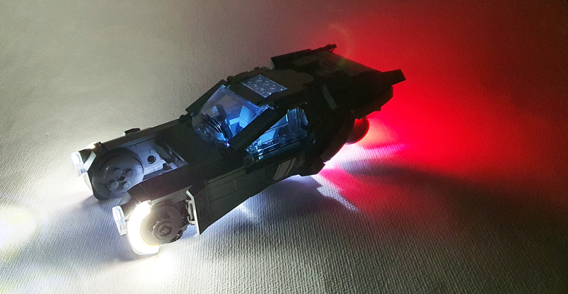 Lumibricks Blade Runner 2049 K's Spinner (23001) Beleuchtung
