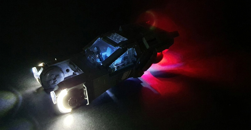 Lumibricks Blade Runner 2049 K's Spinner (23001) Beleuchtung bearbeitet