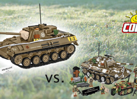COBI 2679 M18 Hellcat angekündigt und Vergleich mit Limited Edition 2678 COBI 2679 M18 Hellcat angekündigt und Vergleich mit Limited Edition 2678