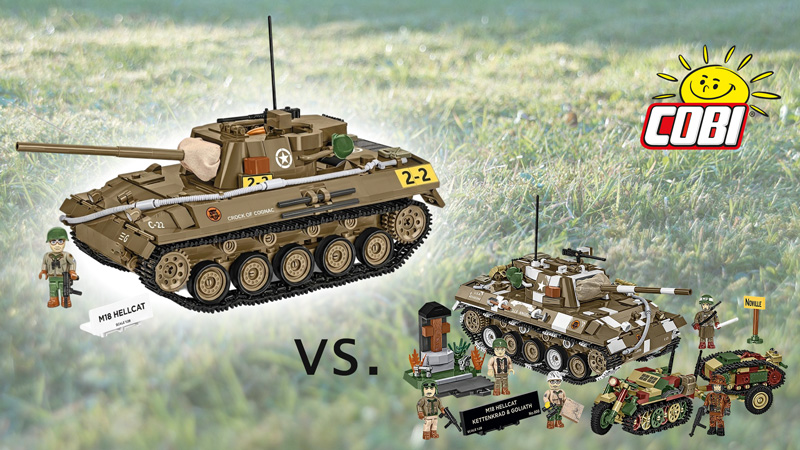 COBI M18 Hellcat 2679 Vergleich 2678 Limited Edition Titel