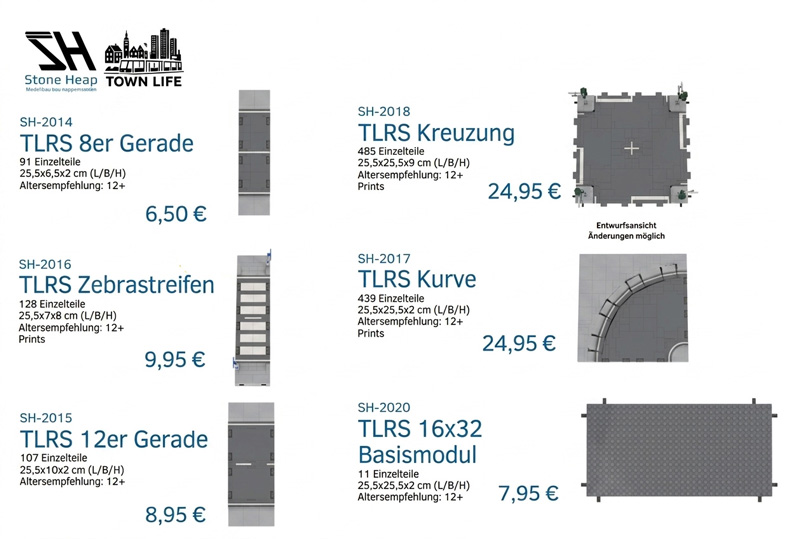 Stone Heap Straßensystem (TLRS) Übersicht