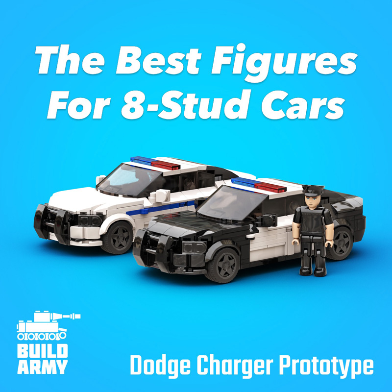 BuildArmy 1:8 Einsatzfahrzeuge Dodge Charger