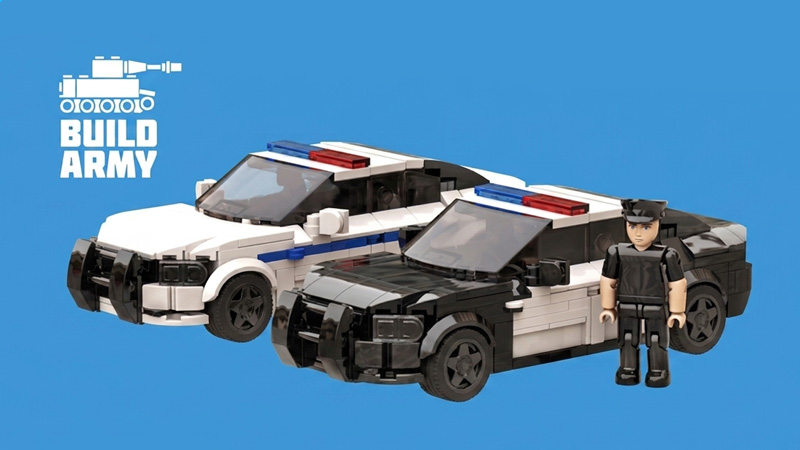 BuildArmy 1:8 Einsatzfahrzeuge Dodge Charger Titel