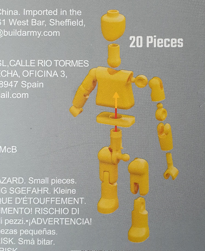 BuildArmy Minifiguren Bauanleitung