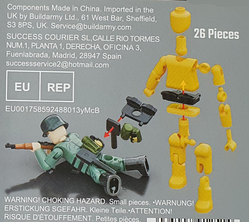 BuildArmy Minifiguren Bauanleitung