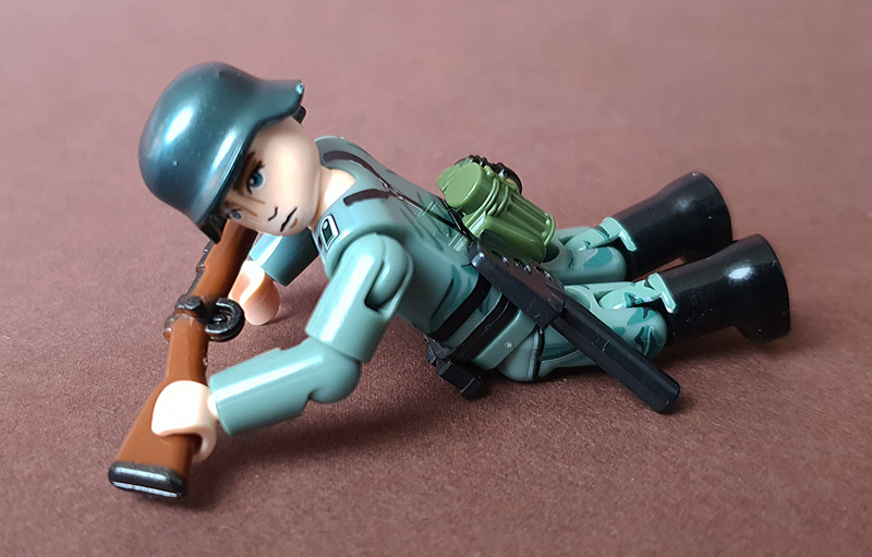 BuildArmy WW2 German Infantry BAF001 gebaut