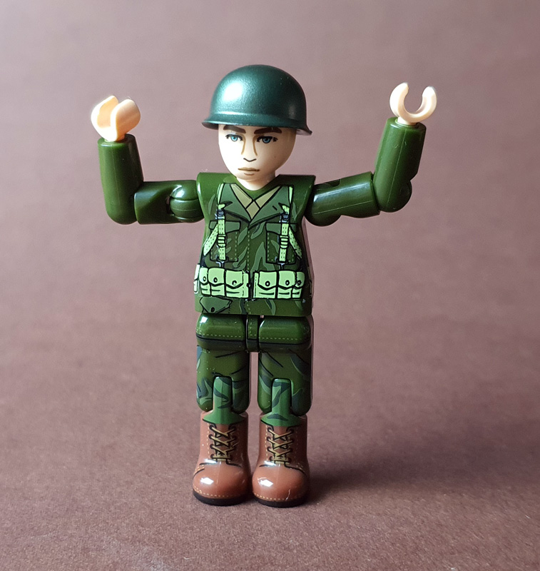 BuildArmy WW2 US Infantry BAF005 gebaut