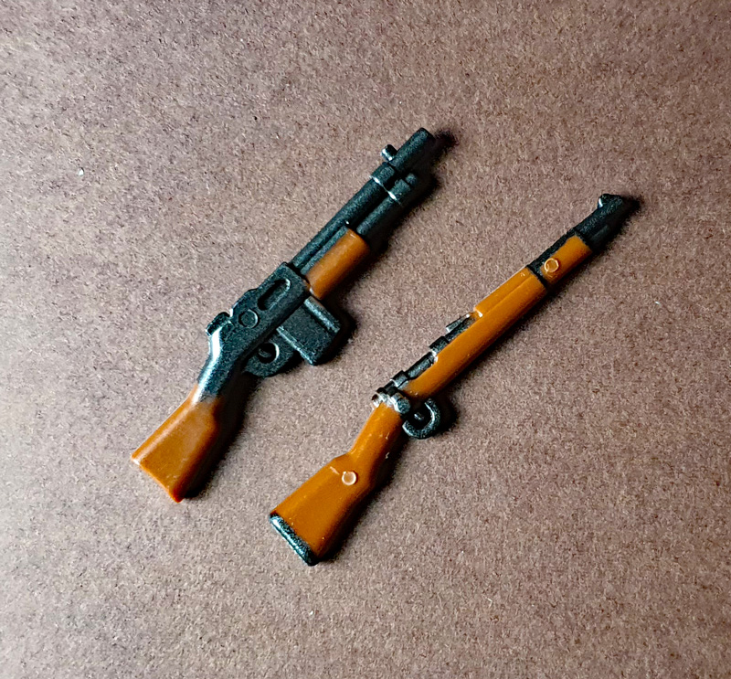 Buildarmy Minifiguren Waffen
