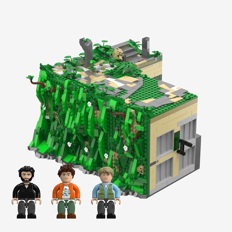 BlueBrixx Die drei ???: Toteninsel: 2. Computer- und Generatorraum 108819