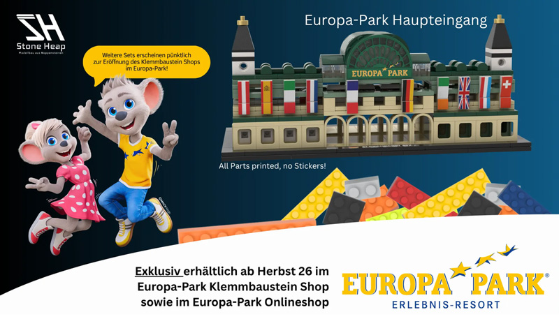 Europa-Park Stone Heap Außeneingang