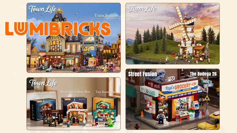 Lumibricks Neuheiten August 2026 Titel