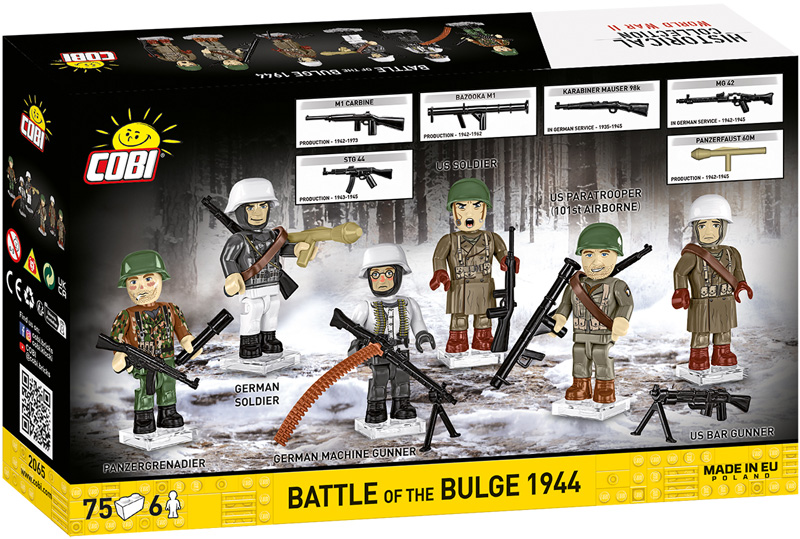 COBI 2065 Battle of the Bulge Minifiguren