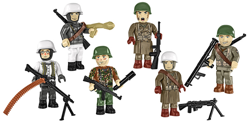 COBI 2065 Battle of the Bulge Minifiguren