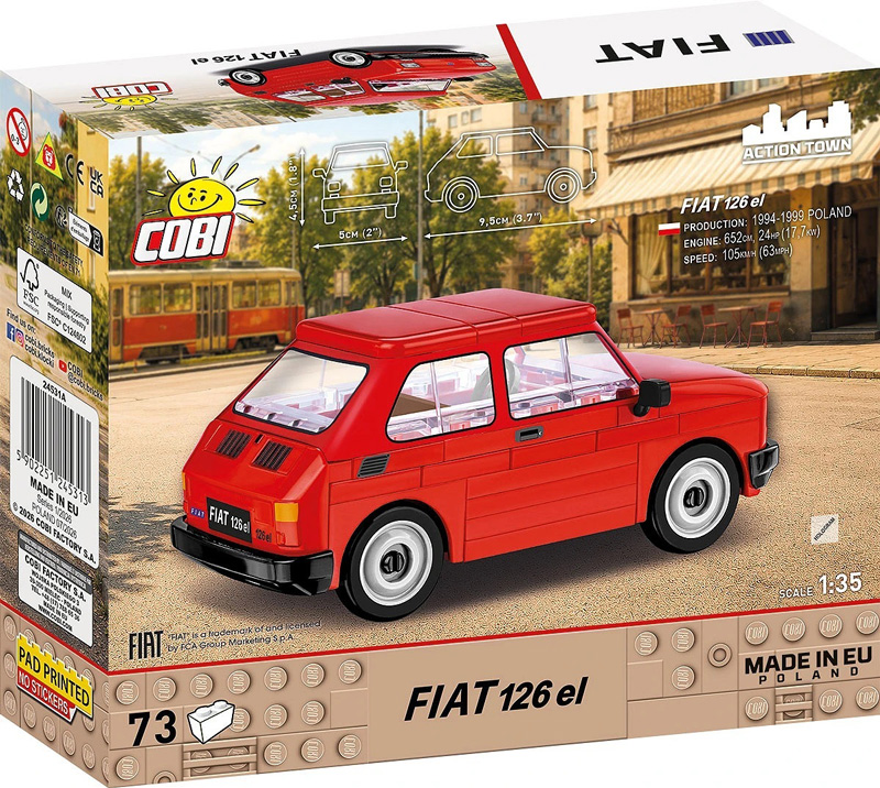COBI Fiat 126 EL 24531A