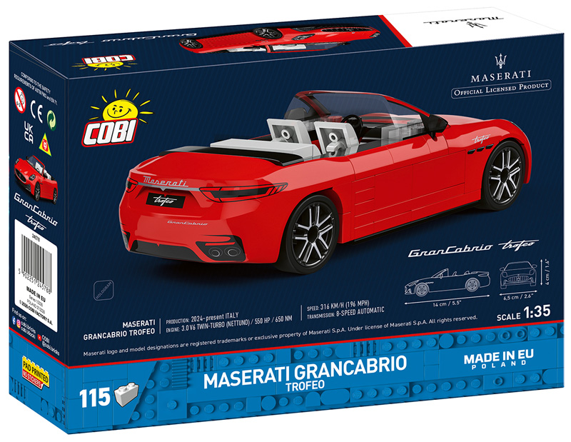 COBI Maserati Grancabrio Trofeo 24578