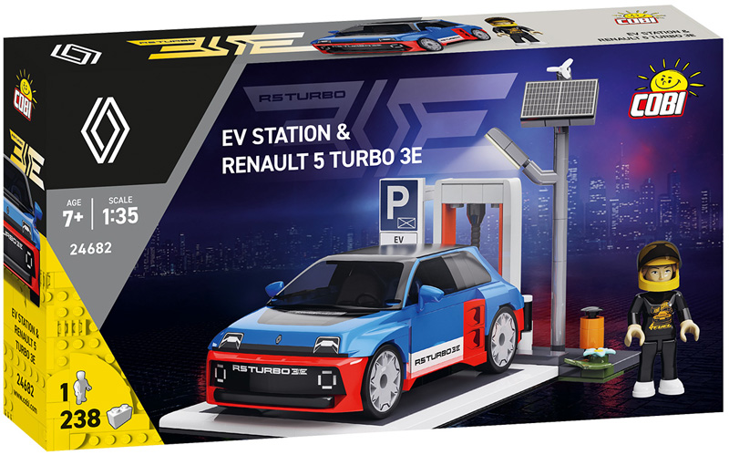 COBI EV Station & Renault 5 Turbo 3E 24682