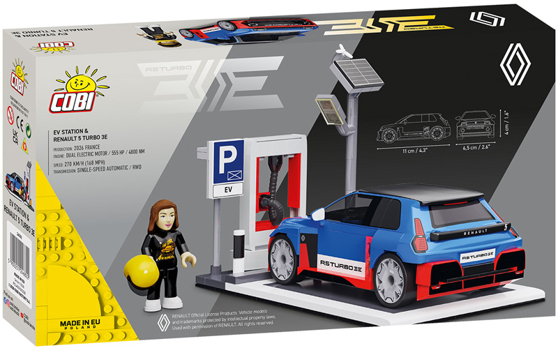 COBI EV Station & Renault 5 Turbo 3E 24682