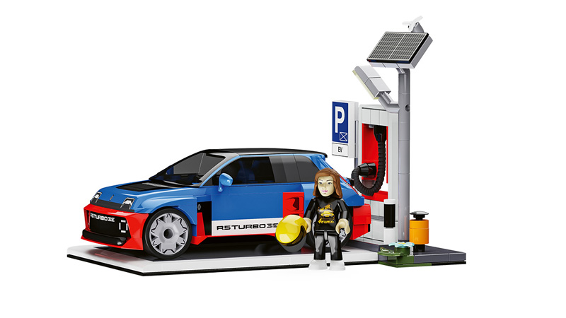 COBI EV Station & Renault 5 Turbo 3E 24682
