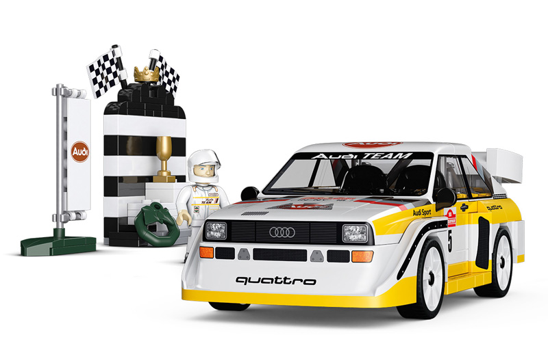 COBI 24668 Audi Sport Quattro S1 E2 Rallye Legend