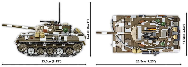 COBI M18 Hellcat & Kettenkrad & Goliath Limited Edition 2678