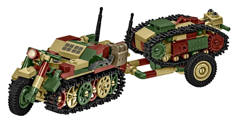 COBI M18 Hellcat & Kettenkrad & Goliath Limited Edition 2678