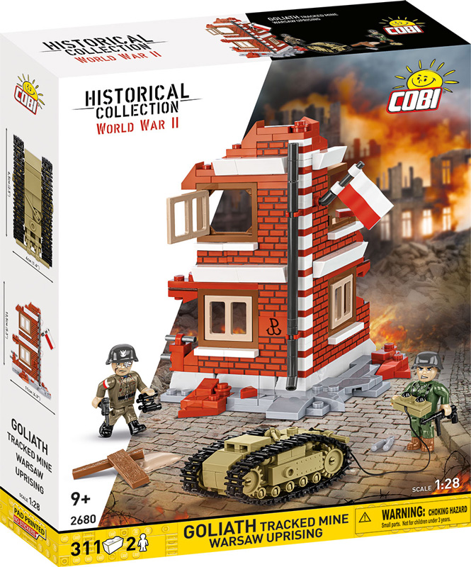 COBI 2680 Goliath Tracked Mine Warschauer Aufstand