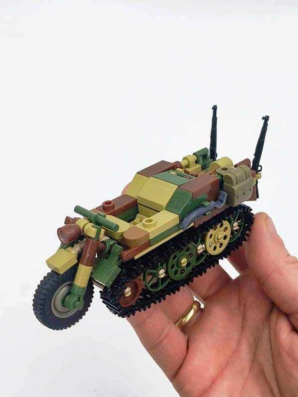 COBI M18 Hellcat & Kettenkrad & Goliath Limited Edition 2678 Prototyp