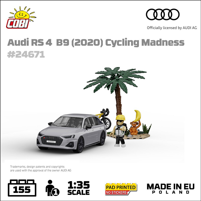 COBI 24671 Audi B9 (2020) Cycling Madness