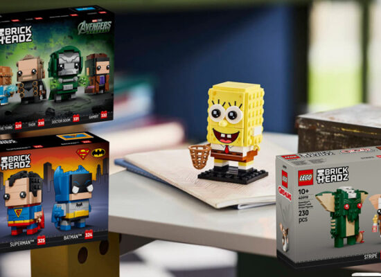 SpongeBob, Gremlins, DC, Marvel: Vier neue LEGO BrickHeadz im Herbst 2026