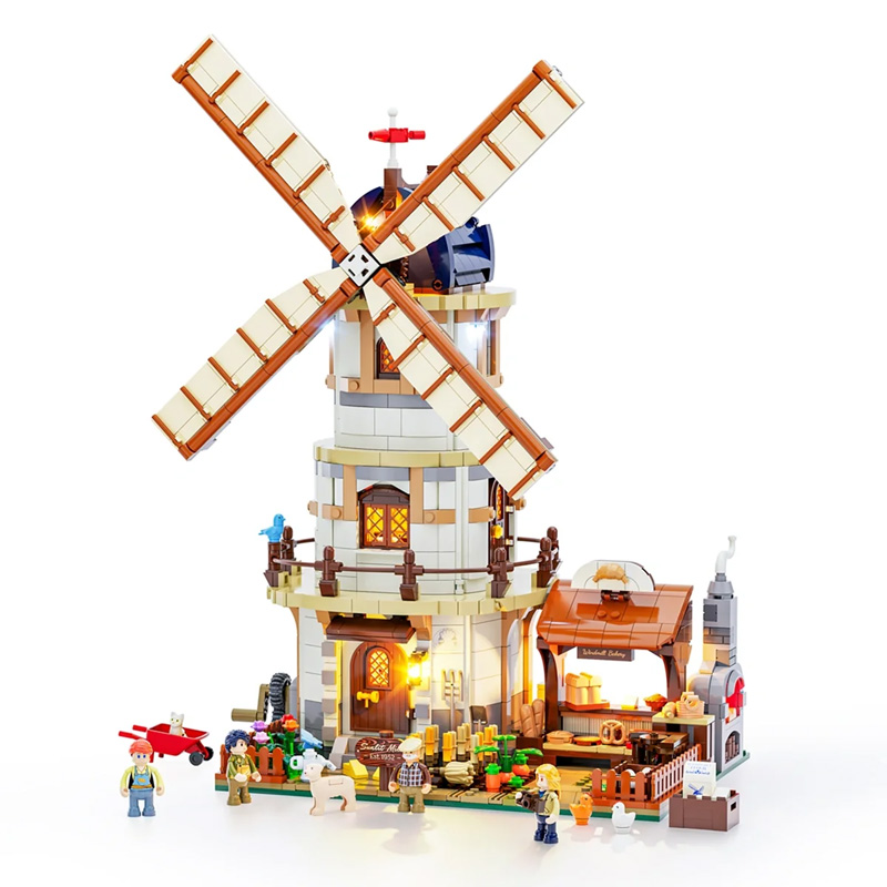 Lumibricks 16012 Dutch Windmill House
