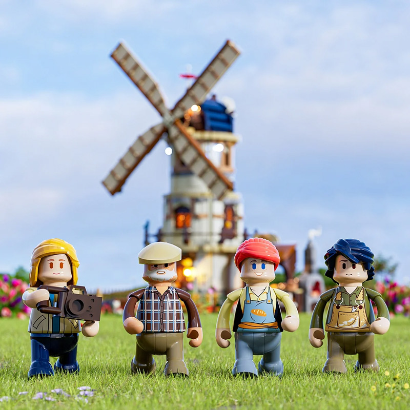 Lumibricks 16012 Dutch Windmill House