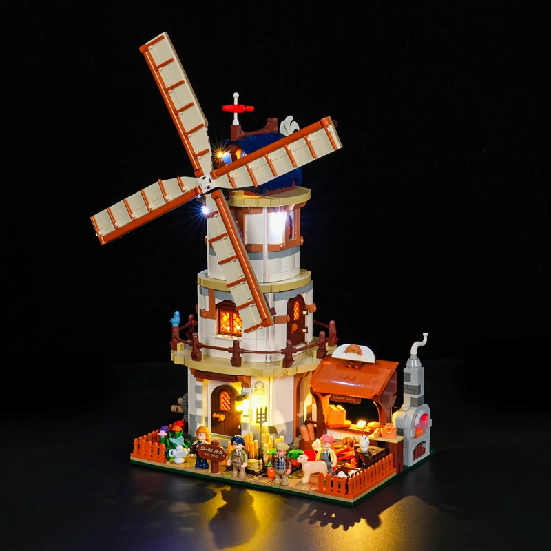 Lumibricks 16012 Dutch Windmill House