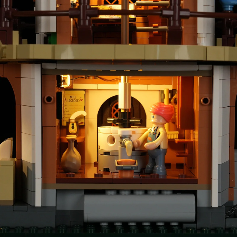 Lumibricks 16012 Dutch Windmill House