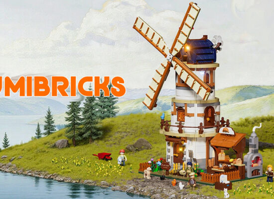 Lumibricks 16012 Dutch Windmill Millhouse feiert holländische Kultur
