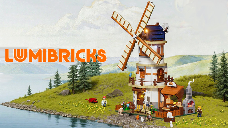 Lumibricks 16012 Dutch Windmill House Titel
