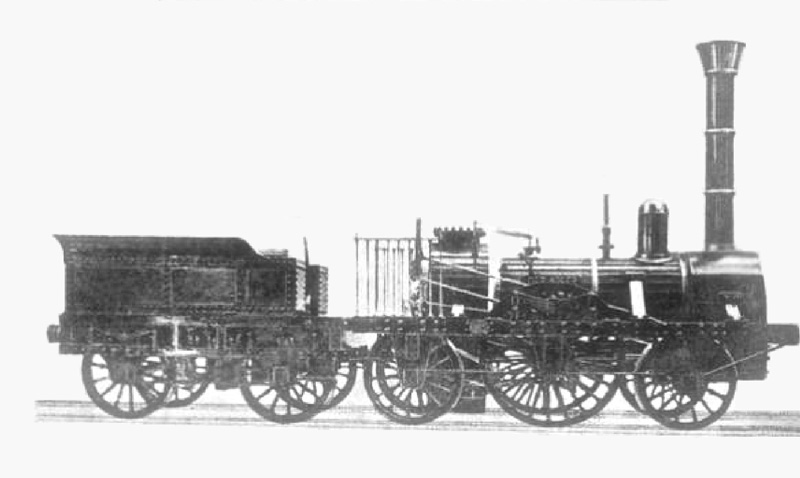 Bluebrixx Adler Dampflokomotive Display 109083 Original